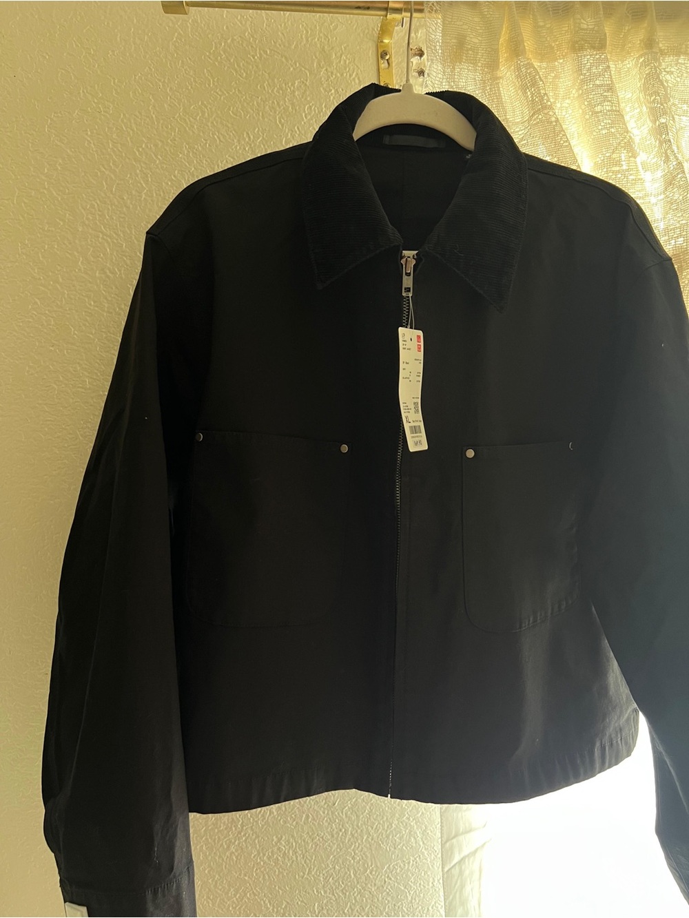 Uniqlo Natural Zip-Up Short Jacket - Picture 6 of 6